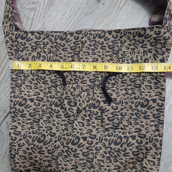 Leopard drawstring bag - Picture 10 of 11